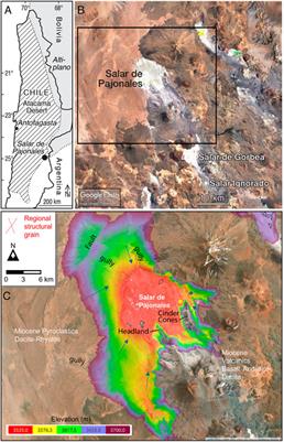 Surface Morphologies in a Mars-Analog Ca-Sulfate Salar, High Andes, Northern Chile